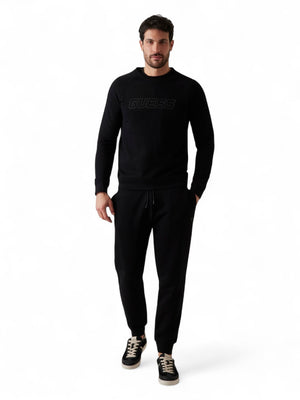 Guess Felpa G Uomo Mod. Z4YQ16 KAIJ1 JBLK BLACK