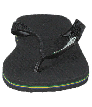 Havaianas Infradito UNISEX Mod. BRASIL LOGO BLACK 4110850 M19 Nero
