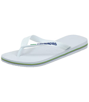 Havaianas Infradito UNISEX Mod. BRASIL LOGO 4110850 M19 WHITE