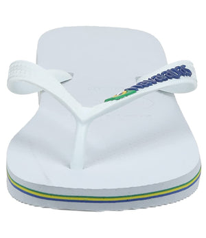 Havaianas Infradito UNISEX Mod. BRASIL LOGO 4110850 M19 WHITE