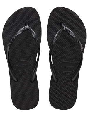 Havaianas Ciabatta Donna Mod. SLIM FLATFORM BLACK 414453 0090 Nero