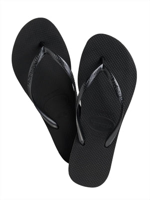 Havaianas Ciabatta Donna Mod. SLIM FLATFORM BLACK 414453 0090 Nero