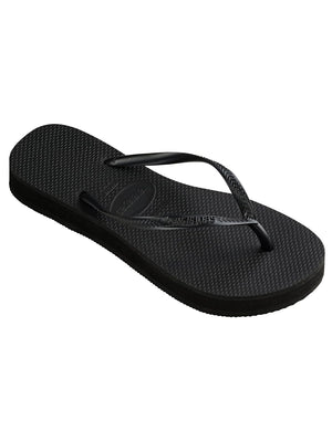 Havaianas Ciabatta Donna Mod. SLIM FLATFORM BLACK 414453 0090 Nero