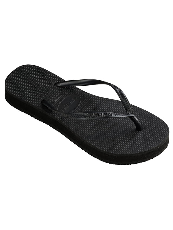 Havaianas Ciabatta Donna Mod. SLIM FLATFORM BLACK 414453 0090 Nero