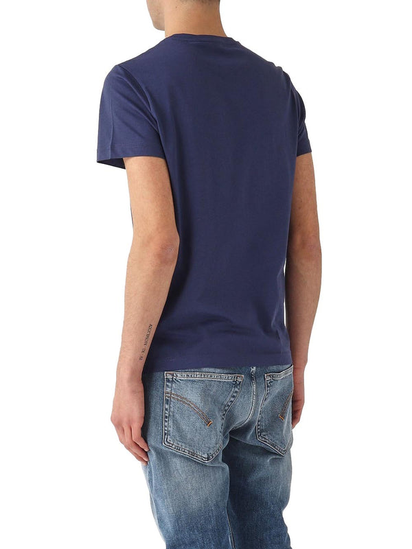 K-Way T-shirt Uomo Mod. K007JE0 EDUARD BLU Blu