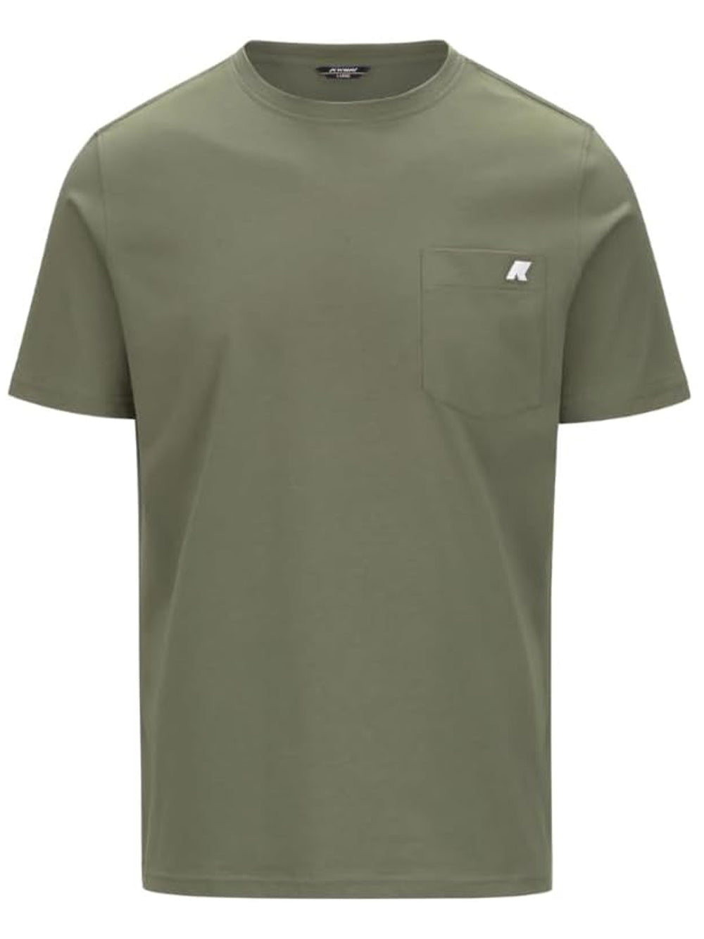 K-Way T-shirt Sigur Jersey Uomo Mod. K31368W SIGUR JERSEY V15 Green Lichen