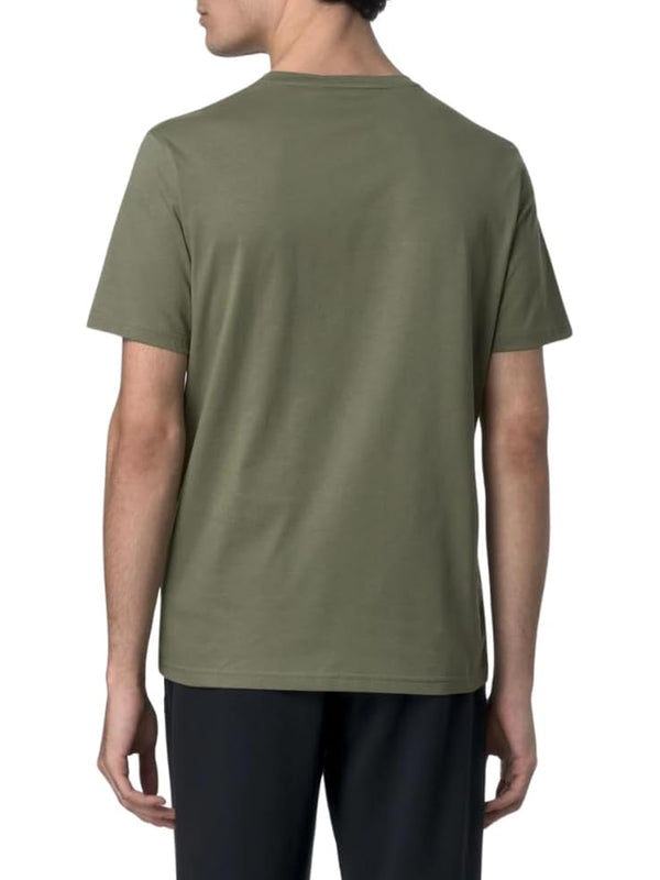 K-Way T-shirt Sigur Jersey Uomo Mod. K31368W SIGUR JERSEY V15 Green Lichen