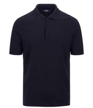 K-Way Polo Maniche Corte Pleyne Uomo Mod. K4126RW PLEYNE K89 Blue depth