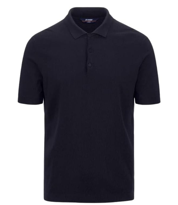 K-Way Polo Maniche Corte Pleyne Uomo Mod. K4126RW PLEYNE K89 Blue depth