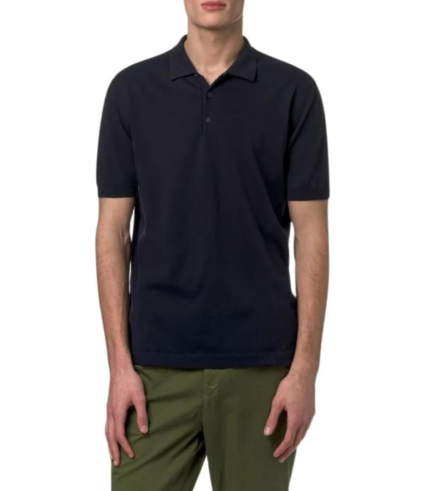 K-Way Polo Maniche Corte Pleyne Uomo Mod. K4126RW PLEYNE K89 Blue depth