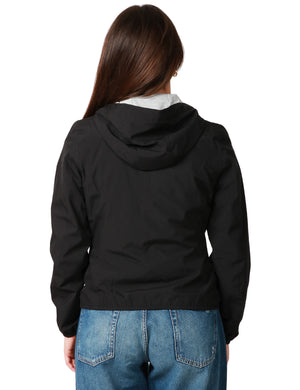 K-Way Giubotto Lily Stretch Poly Jersey Donna Mod. K8138QW LILY STRETCH POLY JERSEY USY Black pure