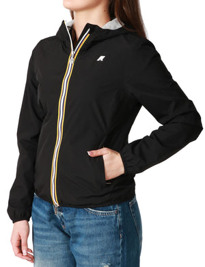 K-Way Giubotto Lily Stretch Poly Jersey Donna Mod. K8138QW LILY STRETCH POLY JERSEY USY Black pure