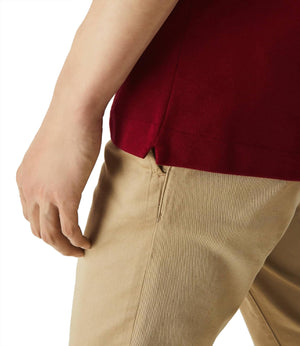 Lacoste Polo M/C Uomo Mod. L1212 476 Bordeau