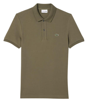 Lacoste Polo Maniche Corte Uomo Mod. PH4012 BMY Militare