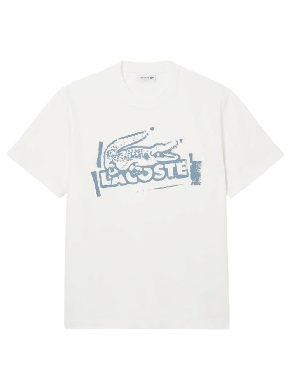 Lacoste T-shirt Uomo Mod. TH0284 CPI Bianco