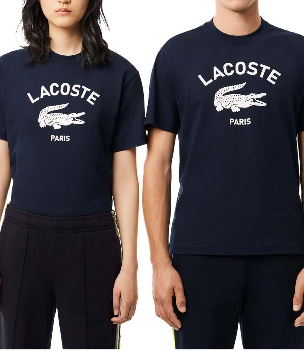Lacoste T-shirt Mod. TH2733 166 Blu