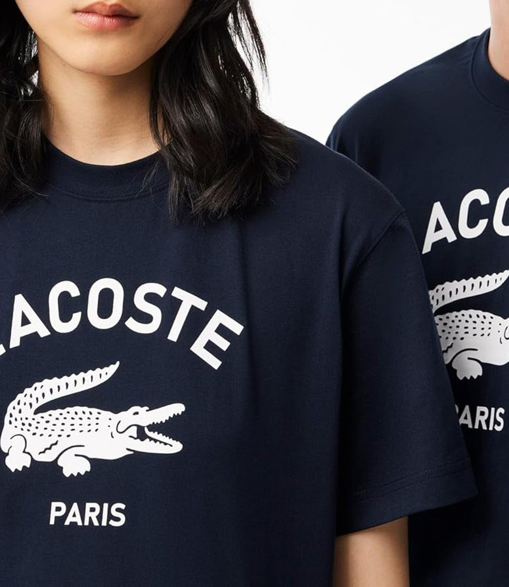 Lacoste T-shirt Mod. TH2733 166 Blu