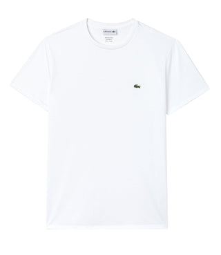 Lacoste T-shirt Uomo Mod. TH6709 PIMA COTTON 001 Bianco