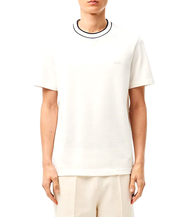 Lacoste T-shirt Uomo Mod. TH8174 PIQUET 70V Bianco