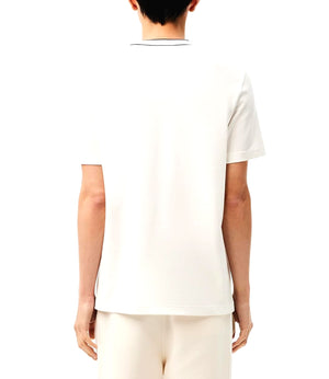 Lacoste T-shirt Uomo Mod. TH8174 PIQUET 70V Bianco