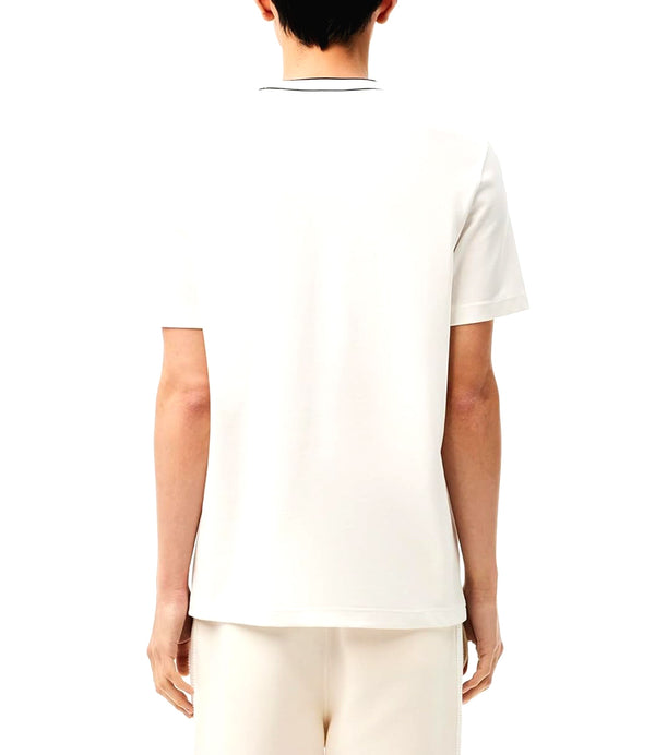 Lacoste T-shirt Uomo Mod. TH8174 PIQUET 70V Bianco