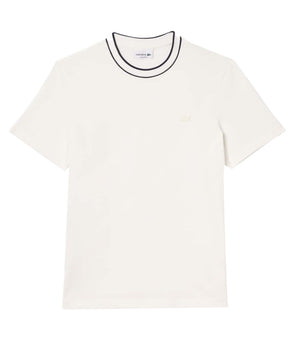 Lacoste T-shirt Uomo Mod. TH8174 PIQUET 70V Bianco