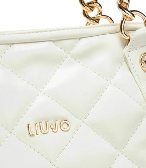 Liu Jo Borsa Ecs M Tote Donna Mod. AA5132 E0015 X0459 Cream
