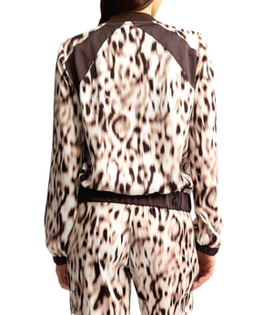 Liu Jo Felpa Zip Ecs Giacca Tess.Navetta Donna Mod. TA5197 TS964 M9064 Natural Beige/Moro