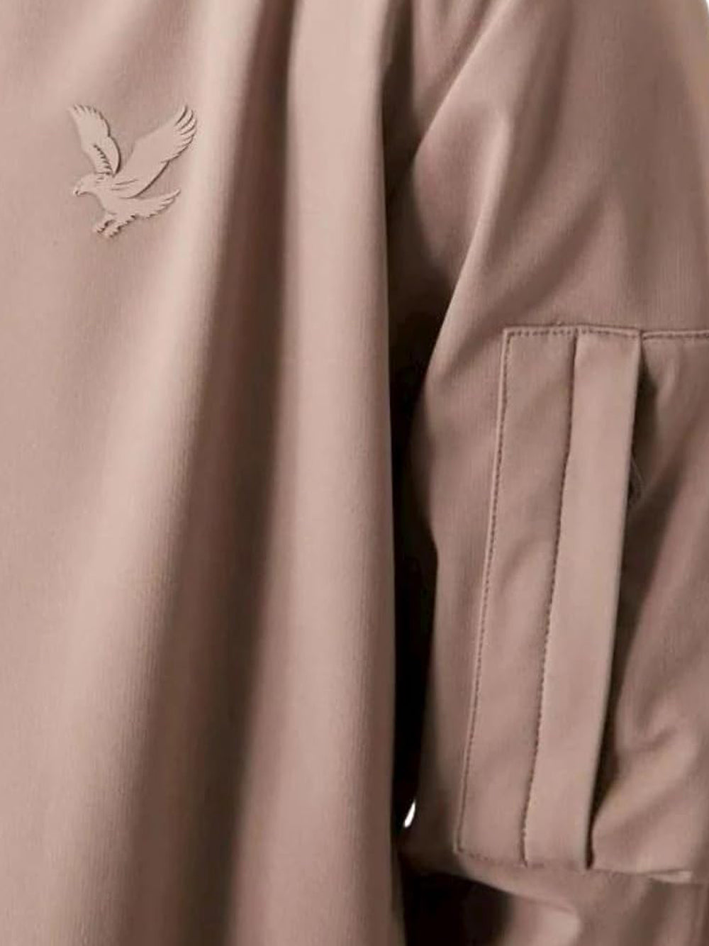 Lyle & Scott Giubotto Sofshell Bomber Jacket Uomo Mod. JK2212V X302 Heritage Taupe