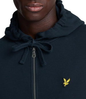 Lyle & Scott Felpa Zip Through Hoodie Uomo Mod. ML420VOG Z271 Dark navy