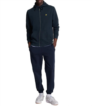 Lyle & Scott Felpa Zip Through Hoodie Uomo Mod. ML420VOG Z271 Dark navy