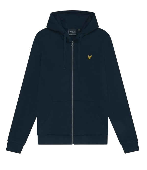 Lyle & Scott Felpa Zip Through Hoodie Uomo Mod. ML420VOG Z271 Dark navy