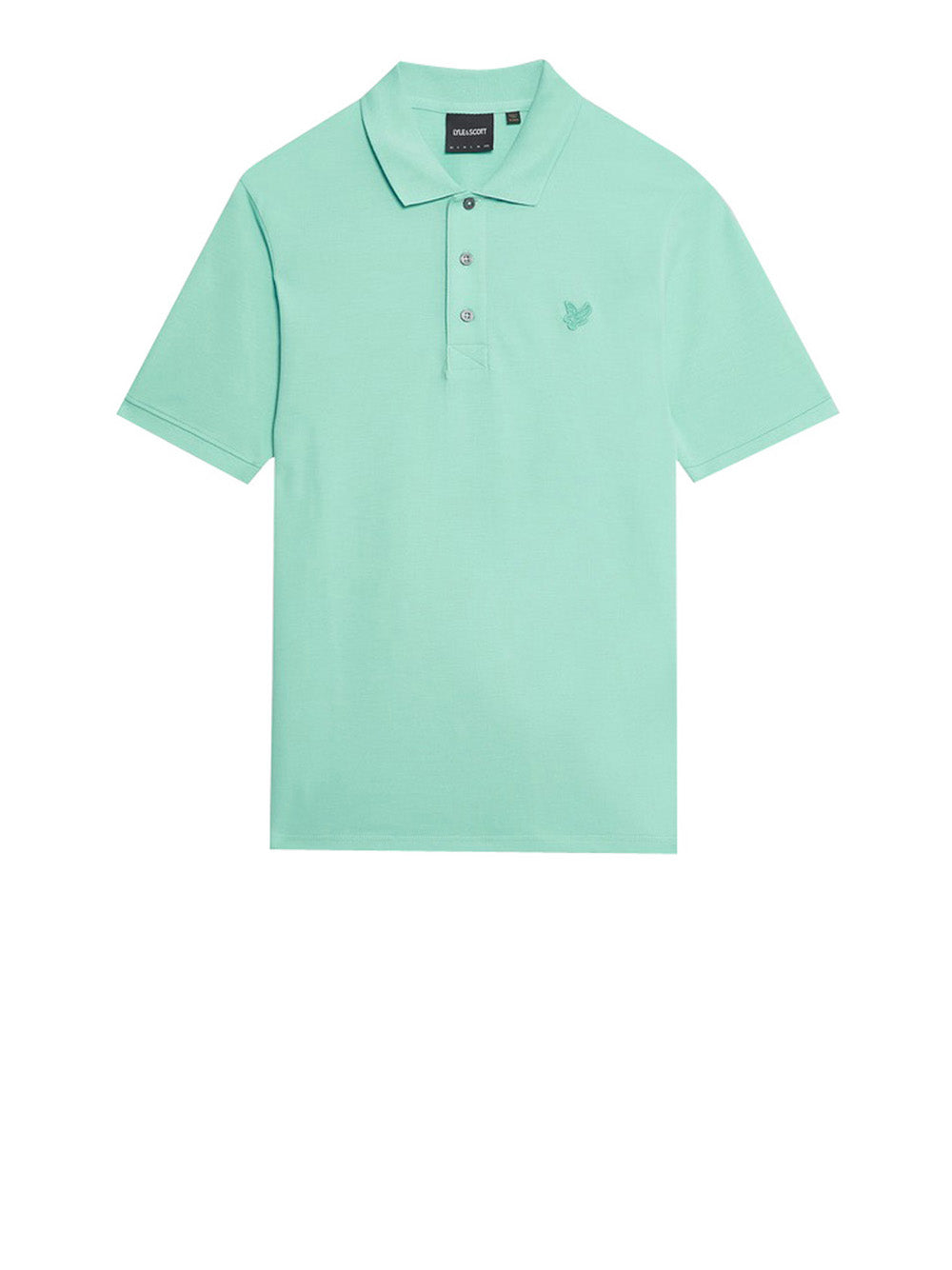 Lyle & Scott Polo Manica Corta Superfine Polo Shirt Uomo Mod. SP2255TON X624 Deep Aqua