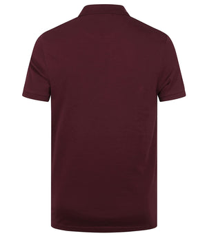 Lyle & Scott Polo Maniche Corte Plain Polo Shirt Uomo Mod. SP400VOG Z562 Burgundy