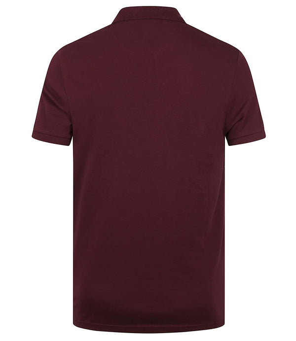 Lyle & Scott Polo Maniche Corte Plain Polo Shirt Uomo Mod. SP400VOG Z562 Burgundy