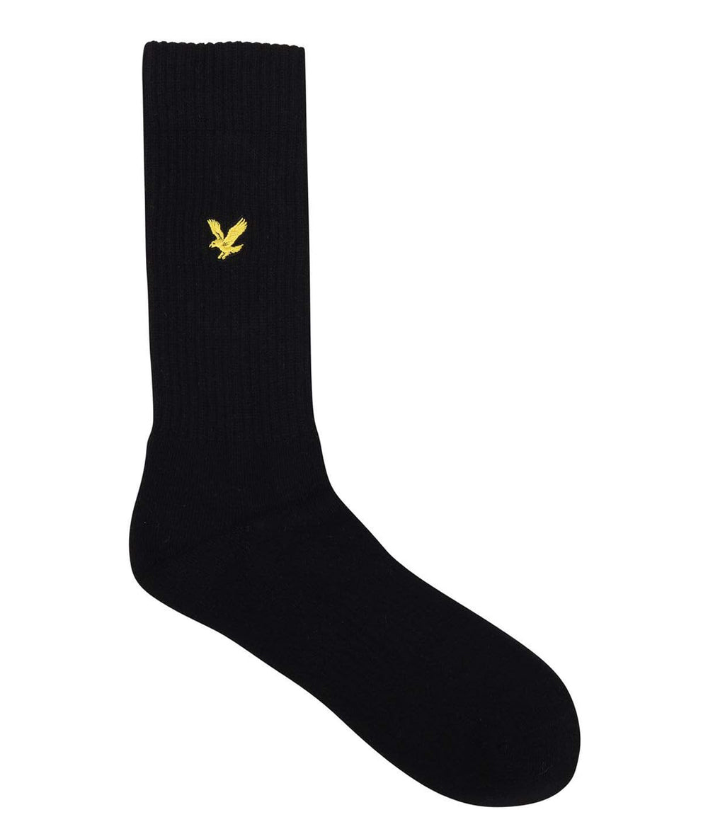 Lyle & Scott Calzini Unisex Mod. SPRTSK502 3PACK Black Black