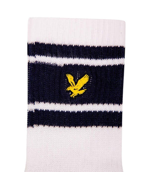 Lyle & Scott Calzini Unisex Mod. SPRTSK504 3PACK 516 White