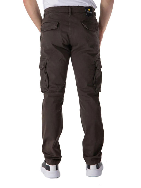 Lyle & Scott Pantalone Main Road Cargo Trousers Uomo Mod. TR1802ITA 004 ASPHALT