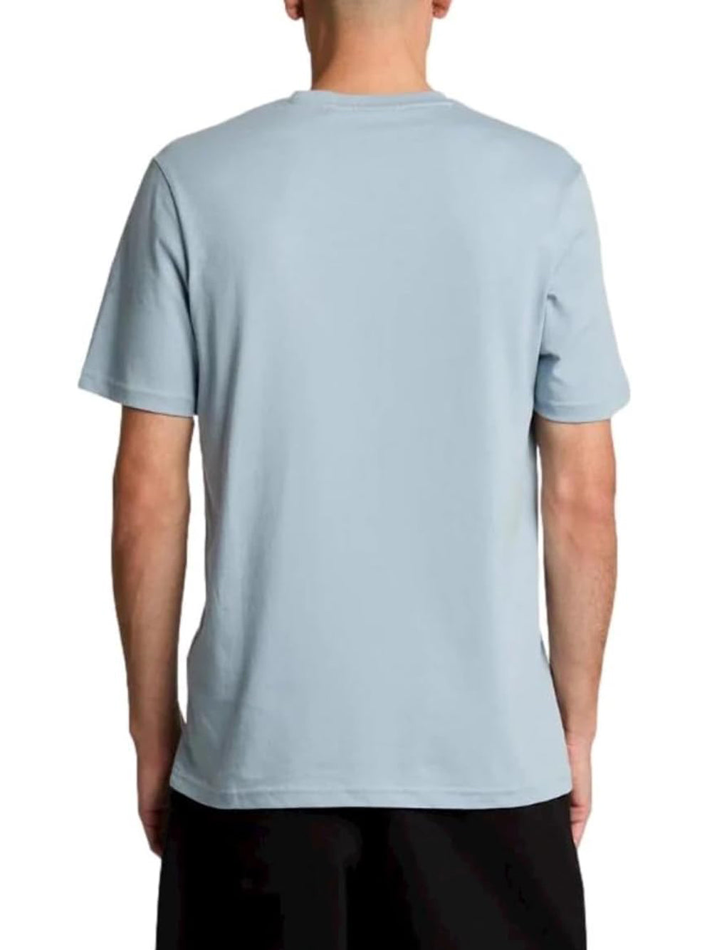 Lyle & Scott T-shirt Tonal Eagle Plain Uomo Mod. TS400TON X745 Blue Ash