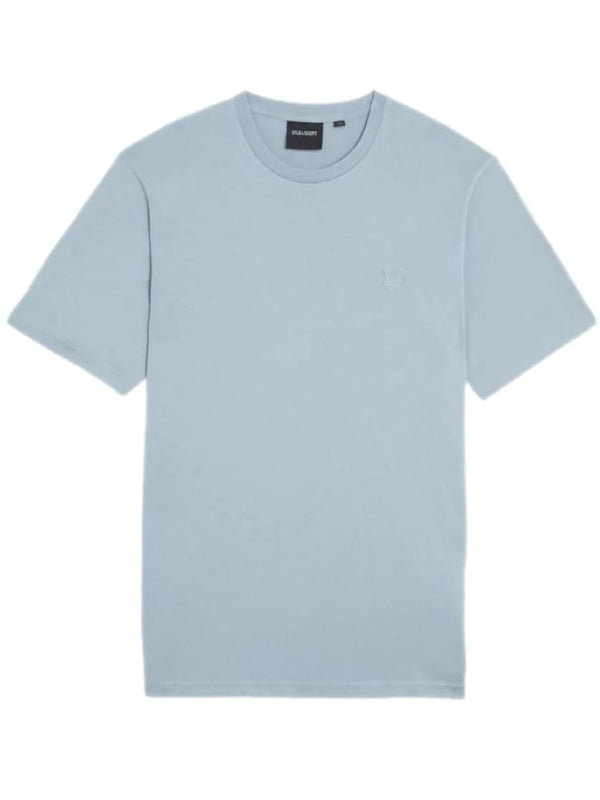 Lyle & Scott T-shirt Tonal Eagle Plain Uomo Mod. TS400TON X745 Blue Ash