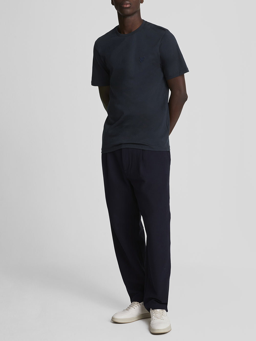 Lyle & Scott T-shirt Tonal Eagle Plain T-Shirt Uomo Mod. TS400TON Z271 Dark navy