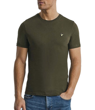 Lyle & Scott T-shirt Plain T-Shirt Uomo Mod. TS400VOG W485 Olive