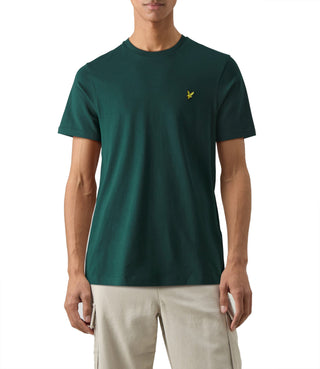 Lyle & Scott T-shirt Plain T-Shirt Uomo Mod. TS400VOG W486 DARK GREEN