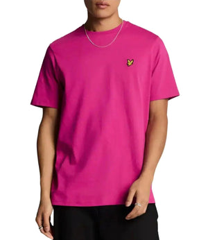 Lyle & Scott T-shirt Plain T-Shirt Uomo Mod. TS400VOG X590 Fushia