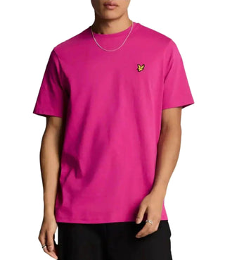 Lyle & Scott T-shirt Plain T-Shirt Uomo Mod. TS400VOG X590 Fushia