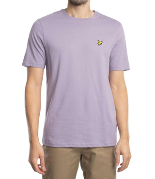 Lyle & Scott T-shirt Plain T-Shirt Uomo Mod. TS400VOG X600 Dusk Purple