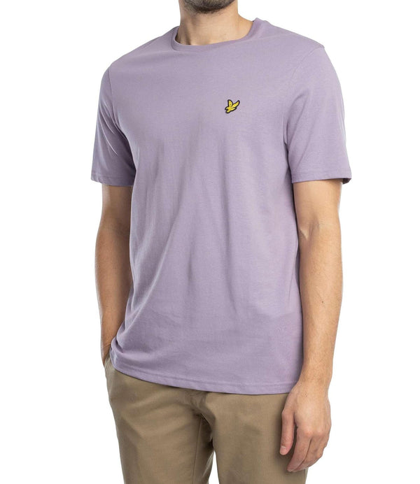 Lyle & Scott T-shirt Plain T-Shirt Uomo Mod. TS400VOG X600 Dusk Purple