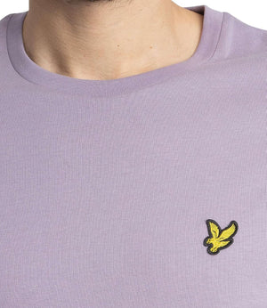 Lyle & Scott T-shirt Plain T-Shirt Uomo Mod. TS400VOG X600 Dusk Purple