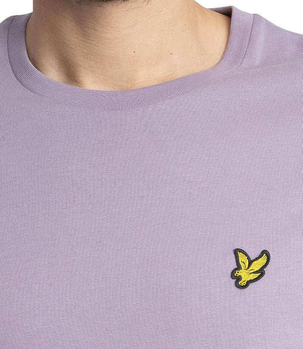 Lyle & Scott T-shirt Plain T-Shirt Uomo Mod. TS400VOG X600 Dusk Purple