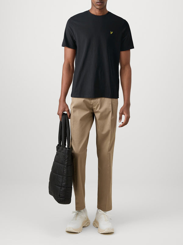 Lyle & Scott T-shirt Plain T-Shirt Uomo Mod. TS400VOG Z865 Jet Black